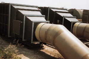Газоводяной теплообменник на гальваническом производстве